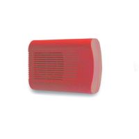 Marchio: ELKRON. Articolo: HPA100F. Sirena interna supplementare> Frequenza acustica: 2800 - 3200 Hz> Pressione acustica: 100 dB a 1 m> Colore: rosso> Protezione contro l’inversione di polarità> Alimentazione: 12- 24 Vdc> Assorbimento: 140 mA> Dimensioni (L x H x P): 140 x 105 x 40 mm