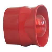 Marchio: NOTIFIER. Articolo: WL-WSS. Sirena elettronica con lampeggiante via radio per esterni. Trasmissione radio bidirezionale con utilizzo di doppia frequenza con 7 canali in 868,15MHz o in 8695,MHz. Massima potenza irradiata 3 mW e sensibilità ricevitore di 5 dBm. Questi è dotato di led bicolore interno di colore verde e rosso che daranno indicazioni sullo stato del pulsante. Doppia batteria al litio, primaria e secondaria, per una lunga durata totalmente monitorate. Cinque differenti toni con potenza acustica di 100 dB a 1 metro. Frequenza lampeggiante 1 Hz. Temperatura di funzionamento da -10°C a +55°C. Umidità relativa sino a 90% senza condensa. Grado di protezione IP33C. Dimensioni 106 mm x 91 mm.