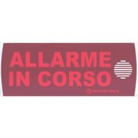 Marchio: NOTIFIER. Articolo: P-AC (ACI299C). Pellicola in Policarbonato con la scritta 