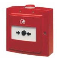 Marchio: UNITEK. Articolo: UTKAPY67. Pulsante di allarme da esterno IP67 ripristinabile a chiave per impianti di rilevazione incendio. Corpo in materiale plastico di colore rosso. Certificazione EN54-11. Contatto normalmente aperto che chiude in allarme. Resistenze di fine linea integrate, 0 ohm, 470 ohm o 680 ohm selezionabili.  