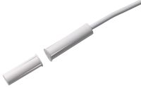 Marchio: ARITECH. Articolo: DC128. Contatto magnetico installazione ad incasso, con cavo, alta sicurezza, certificato EN Grado 3 e VDS. Bianco