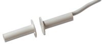 Marchio: ARITECH. Articolo: MM110. Contatto magnetico ad incasso. Con cavo. GAP 15 mm.
