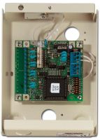 Marchio: ARITECH. Articolo: ATS1211. Espansione a 8 ingressi e 8 uscite con connettore uscite in contenitore metallico. Omolog. IMQ II liv.