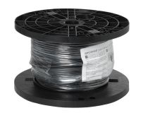 Marchio: ARITECH. Articolo: DF811S150-N. Cavo sensore microfonico. Bobina da 150 mt. Specifico per applicazioni su palizzate, reti ricoperte invinile e recinzioni di campi fotovoltaici. Per tutte le altre applicazioni utilizzare il cavo DF851.