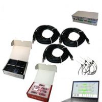 Marchio: CIAS. Articolo: SIOUX KIT 420M. Kit completo da 420m per proteggere recinzioni rigide o flessibili espandibile a 700m checomprende tutto il materiale necessario (controller IP/RS485, scheda relè 4 zone +4 allarmitecnici generali, espandibile a 20+4, software di programmazione via IP o USB, sensoriaccelerometrici MEMS da posizionare ogni 5m, patch preintestate RJ45 da 5,5m e fascette difissaggio resistenti agli UV). Alimentazione 13,8Vcc 300mA.