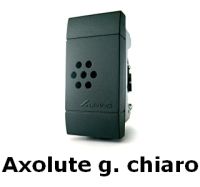 Marchio: COMBIVOX. Articolo: MODULO AUDIO PER INSERITORI BUS. Modulo audio amplificato (volume regolabile) in abbinamento agli inseritori BUS disponibile per tutte le serie degli inseritori. Serie Axolute Grigio Chiaro COD. 61.893 