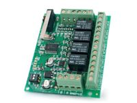 Marchio: COMBIVOX. Articolo: SCHEDA DI ESPANSIONE USCITE. Scheda di espansione a 8 uscite (4 OC + 4 a relè) su BUS RS485 per centrali Elisa 24, Amica 64 PLUS e Combiwireless.