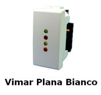 Marchio: COMBIVOX. Articolo: Modulo inseritore BUS. Scheda inseritore BUS RS485 per chiave di prossimità per centrali Amica 2012, Elisa 8, Elisa 24 ed Eva 8.24 vers. 2012. 4 led di colore diverso (verde, rosso, giallo e arancio) ai quali è possibile associare una funzione (solo inserimento, inserimento/disinserimento, comando, zona aperta, stato uscita). Possibilità di programmare la chiave associando una funzione diversa per inseritore. Vimar Plana Bianco.