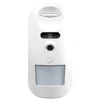 Marchio: COMBIVOX. Articolo: VIDEOTAURO CTW. Rivelatore IR volumetrico indoor con fascio di copertura fino a 12 m con fotocamera integrata (giorno/notte automatico) per funzione di foto-verifica. Altezza di installazione a 2,1 m. Antimask attivo su IR. Lente Fresnel 9 fasci orizzontali con copertura fino a 90° e 4 fasci verticali. Protezione tamper apertura/strappo. Programmazione tecnica da software CombiTEC. Compatibilità con centrale Wilma PRO CTW Video. Invio foto-allarme su APP Simplya Cloud (fino a 5 immagini a 320 x 240, fino a 3 immagini 640 x 480). Protocollo Lynx dedicato (ad alta velocità) per la trasmissione wireless delle immagini video. 2 batterie a litio 3V 1200mAh CR123A in dotazione. Dimensioni (L x H x P in mm): 64 x 140 x 55.