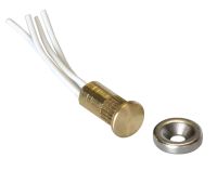 Marchio: COOPER. Articolo: 314-N. Microcont. Da incasso con magnete piatto non omologato IMQ.