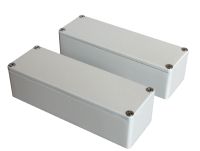 Marchio: COOPER. Articolo: 1105-CSA. Contatto magnetico a grande partenza elettrica. Montaggio a vista;Distanza di funzionamento molto elevata: Gap da 35mm(su ferro) a 55mm (altro); Elevata partenza elettrica: 400V 3Amp; IP 65; Adatto per infissi di qualsiasi materiale; Connessione a morsetto; Protezione contro l’apertura del coperchio 