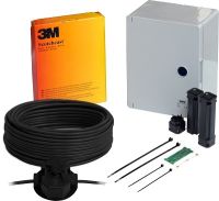 Marchio: DEA SECURITY. Articolo: MD-SRC50-250. Modulo Base SERIR COMPACT 50 da 20 sensori – Passo 2,5m – NERO