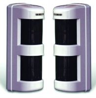 Marchio: DIAS. Articolo: PTX-TX114SR. Rivelatore passivo di IR a basso assorbimento a doppia zona. Portata m 12x12 in esterno.