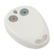 Marchio: DOMOTEC. Articolo: DRC12. Radiocomando 2 tasti.Caratteristiche• Frequenza di funzionamento 433 MHz• 2 tasti• Led trasmissione• Resistente agli urti ed all’acqua• Batteria litio CR2032 (DRB2001012)