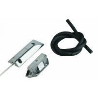 Marchio: ELKRON. Articolo: MMB01 . Contatto per porte basculanti in alluminio pressofuso. Conf. 1 Pz. IMQ I LIV. Dotato di antimanomissione; Contatto NCDistanza di funzionamento: massimo 35 mm