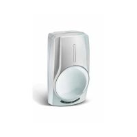 Marchio: ELKRON. Articolo: IMA12. Rivelatore a doppia tecnologia equipaggiato con lente di Fresnel emisfericatrifunzionale Extravision®Lente ad altissima densità con tre campi di copertura selezionabili (volumetrica, lungo raggio, tenda) dove le ottiche a sensibilità uniforme consentono capacità di rivelazione indipendentidalla distanza o posizione dell’intruso all’interno del campo di copertura (Brevetto Elkron).Portata:- 12 m nominali (lente volumetrica)- 12 m nominali (lente a tenda)- 12 m nominali (lente a lungo raggio)Copertura IR:- 90° (lente volumetrica)- 6° (lente a lungo raggio e lente a tenda)Copertura MW:- 90° orizzontale - 36° verticaleZone sensibili:- 23 su 5 piani + 2 creep-zone (lente volumetrica)- 1 su 1 piano + 1 creep-zone (lente a tenda)- 7 su 5 piani + 1 creep-zone (lente a lungo raggio)P.I.R. protetto: l’elemento sensibile PIR, è completamente protetto da perturbazioni dovute all’eventuale accesso di insetti e/o spifferi d’aria che potrebbero generare falsi allarmi.Protezione luce alogena: la colorazione della lente evita falsi allarmi che si potrebbero generare se l’elemento sensibile fosse investito da raggi di luce bianca.Funzione autoequalizer: la sezione MW del rivelatore è dotata della funzione AUTOEQUALIZER per un adeguamento dinamico delle soglie di allarme.Logica di funzionamento: Sono previste due modalità di funzionamento: AND1: l’allarme è generato se sono sollecitate entrambe le sezioni IR e MW; AND2: l’allarme è generato se sono sollecitate entrambe le sezioni IR e MW, oppure se la sollecitazione della sezione MW permane per alcuni secondi.Comando di stand-by: per mezzo di questo ingresso il rivelatore è informato sullo stato dell’impianto (attivato o disattivato). E’ possibile quindi programmare il rivelatore affinché tale informazione possa o meno bloccare il relè d’allarme ed il led di segnalazione.Inibizione relé di allarme: possibilità di programmare l’uscita di allarme affinché sia inibita quando il rivelatore è in stato di “stand-by”Compensazione automatica della temperatura: Il rivelatore è dotato della compensazione automatica bidirezionale, ovvero quando la temperatura ambiente aumentando si avvicina alla temperatura del corpo umano comporta una diminuizione della soglia di intervento; quandola temperatura ambiente supera quella del corpo umano la soglia torna ad aumentare.Inibizione emissione microonde: il rivelatore posto in condizione di stand-by (impianto disattivato) inibisce l’emissione generata dalla sezione microonde.Memoria guasti: Il rivelatore è in grado di rivelare situazioni di guasto, visualizzandonela tipologia tramite il lampeggio dei LEDTensione di funzionamento min-max: 9 – 15 VdcTensione nominale di alimentazione: 12 VdcAssorbimento a 12 Vdc: 14 mA nom.: 35 mA maxConteggio impulsi sezione infrarosso: X1/X2Relé di allarme: relé stato solido NC 100 mA @ 24 Vdc/Rmax=35 ohmTamper antimanomissione: 50mA@24 VdcTemperatura di funzionamento: -10°C / +55°C (dichiarata dal costruttore) +5°C ÷ +40°C (certificata secondo norme CEI)Livello di prestazione: I° livello / II° livello con snodo SPA10 e Kit TamperDimensioni (H x L x P): 124 x 70 x 50 mmPeso: 124 g