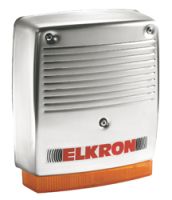 Marchio: ELKRON. Articolo: HP602LG. Sirena in acciaio inox realizzata con tecnologia a microprocessore.Pressione acustica: 102 dB a 3 mGabbia interna di protezione in acciaio inoxProtezione elettronica antischiuma e di sovratemperaturaGrado di protezione: IP43Grado di resistenza meccanica: IK06Funzione blocco inizialeProtezione inversione di polarità batteria e alimentazione da centraleProgrammazione conteggio suonate (max 5 nelle 24h)Assorbimento: 27 mA a riposo; 1,3 A in allarmeProtezione antiapertura e asportazioneTemperatura di funzionamento: -25°/+70°CAccumulatore allocabile: 12Vdc - 2,2 AhDimensioni (H x L x P): 243 x 285 x 92 mmPeso (senza batteria): 2550 g