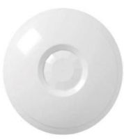 Marchio: GUARDALL. Articolo: IR 360 . Infrarosso Passivo, montaggio a soffitto, copertura 360°, Diametro 9 m a 3,6 m di altezza, lente di fresnel, filtro luce bianca, contaimpulsi, Conforme EN Grado 2