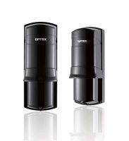 Marchio: OPTEX. Articolo: AX-100TF. Barriera a raggi IR codificati, a doppio fascio sincronizzato, codifica a 4 frequenze, allineamento semplificato a LED, velocità di interruzione regolabile, disqualifica ambientale per nebbia, memoria allarme, portata m 60 interno e m 30 esterno, custodia antibrina IP65. Certificazione IMQ II livello 