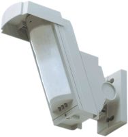 Marchio: OPTEX. Articolo: HX-40RAM. Rivelatore PIR a doppio fascio per esterno, portata 12m , 85° a basso assorbimento. Doppio rivelatore PIR per esterno a doppio fascio, 94 zone di rivelazione, alta immunità ai falsi allarmi, regolazione portata, antimascheramento, portata 12m 85°, completo di staffa e tettuccio. Custodia IP55.