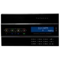 Marchio: PARADOX. Articolo: MG-6250B. Versione a 433MHz. Unità centrale come MG-6250S. Colore nero. Fornita con 1 telecomando bidirezionale REM2.