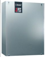 Marchio: PESS. Articolo: i.Boxer 32 - B50 . Centrale a microprocessore 8 ingressi espandibili a 32 in box metallico grande e alimentatore da 5,0A Dimensioni mm b.370 x h.420 x p.90