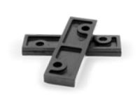 Marchio: TSEC. Articolo: CLH-1D. Distanziali in ABS da 5mm – conf. da 8pz. per l'installazione di 4 contatti serie H100