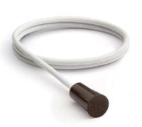 Marchio: TSEC. Articolo: CLR-TW-4C-N. Contatto CLIC serie R, NC, cavetto 50cm 4 conduttori tamper passante, a vista color marrone