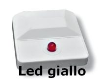Marchio: UNITEK. Articolo: UTKRO110LBG. Ripetitore ottico 12/24 volt led diam. 10 mm. Giallo fisso o lampeggiante con buzzer