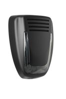 Marchio: VENITEM. Articolo: 20200200. Sirena autoalimentata a 13.8 Vdc con lampeggiante a led. Mose L nero opaco cal. Fumè.