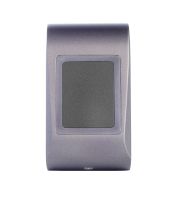 Marchio: ARITECH. Articolo: ACL800-RDREM-GRAY. Lettore 125 KHz, da interno e da esterno (IP65). Distanza di lettura da 2 a 5 cm. Uscita Wiegand compatibile con Wiegand 26, 34, 42, bit. Protezione antiapertura e antirimozione. Buzzer incorporato. LED multi colore. Retro illuminazione blu. Struttura in alluminio. Colore grigio.