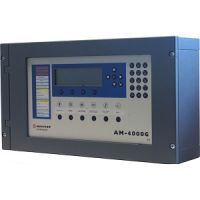 Marchio: NOTIFIER. Articolo: AM4000-G (CEI 460). Centrale a microprocessore per la gestione dei dispositivi di rivelazione gas dotata di quattro linee loop. Ogni loop permette il collegamento di 99 rivelatori gas di tipo proporzionale 4-20mA tramite i moduli IIG4N o MMT e 99 moduli di ingresso e uscita. La centrale dispone di un'uscita supervisionata, una di allarme generale, una di guasto generale e due uscite di preallarme con soglie programmabili.E' equipaggiata con un display LED grafico da 8 righe e 40 colonne ed una tastiera alafanumerica. Permette la configurazione di 400 gruppi logici programmabili mediante operatori AND, OR, DEL, XGRP, ecc e di 150 zone. Archivio storico di 999 eventi in memoria non volatile. Per la gestione parziale dell'impianto è possibile connettere i pannelli remoti di visualizzazione serie LCD6000T. Configurabile da tastiera o da software PK4000G. Possibilità di gestire la centrale utilizzando un software di supervisione con un'interfaccia opzionale di comunicazione seriale SIB600-OEM o di rete ethernet SIB600W. Protocollo di comunicazione CEI-ABI o, a richiesta, MOD-BUS. Possibilità di stampare da menù della centrale l'archivio eventi e lo stato punti dell'impianto tramite la SIB600W, oppure online con interfaccia 81007-801N collegata alla scheda SIB600-OEM. Installabile a parete.