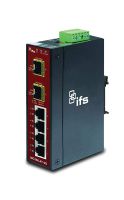 Marchio: ARITECH. Articolo: MC350-4T-2S. 4-Port 10/100/1000Base-T Copper + 2-Port SFP Unmanaged Media Converter(-40~75°C) - Power 12-48V DC - Din rail or Wall Mount - accepts SFP S20 and S30 Series AdditionalPSU to be ordered: 613P-EU or 613P-UK Note:SFP Modules 100 / 1000 not included