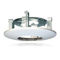 Marchio: ARITECH. Articolo: TVD-M2-FM. Supporto per il montaggio ad incasso delle telecamere Dome da interno della linea TruVision™ IP