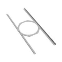 Marchio: ARITECH. Articolo: GEA-114. Staffa/adattatore T-bar per montaggio in controsoffitto per CyberDome II, UltraView Dome e Legend.