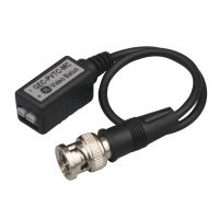 Marchio: ARITECH. Articolo: GEC-PVTC-MC. Ricetrasmettitore video su UTP a singolo canale, BNC maschio con 20cm di cavo coassiale