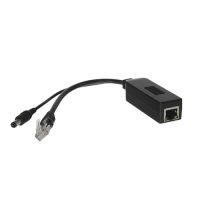 Marchio: DIERRETVCC. Articolo: vh-poe-split-25w. PoE splitter - Permette alimentare e connettere una telecamera IP ad un cavo di rete che abbia alimentazione PoE - Voltaggio in uscita DC 12 V - Potenza massima in uscita 25 W