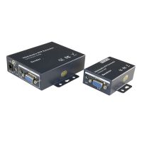 Marchio: DIERRETVCC. Articolo: VH-VGA-EXT. Extender segnale VGA/Audio via UTP categoria 5/5e/6 - Lunghezza massima 100 metri - Supporta risoluzione 1920x1440