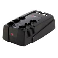 Marchio: DIERRETVCC. Articolo: vh-ipg600. UPS Monofase - Potenza 600VA/360W - ingresso 220-240 Vac - 5 Uscite backup con protezione UPS + 3 Uscite passanti filtrate - Batteria sigillata Acido/Piombo senza manutenzione 12 V 7 Ah - Tempo di ricarica 6~8 h