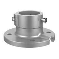 Marchio: DIERRETVCC. Articolo: VH-DS-1663ZJ-P. Hikvision - Supporto da tetto per telecamere PTZ - Lega di alluminio - 57 mm (Al) x 116.5 (φ) mm - 380 g