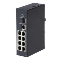 Marchio: DIERRETVCC. Articolo: VH-XS-SW09. X-Security - Switch da tavolo - 8 porte RJ45 10/100 Mbps + 2 Gigabit Combo Port - Plug & Play - Tecnologia di risparmio energetico