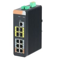 Marchio: DIERRETVCC. Articolo: VH-XS-SWI1006H-M120. X-Security - Switch Industriale Gestibile - 6 porte RJ45 10/100/1000 Mbps + 4 porte SFP Gigabit uplink - 2 Porte HiPoE - Totale 120W - Gestione CAPA 2 - Tecnologia di risparmio energetico - Montaggio su strada DIN
