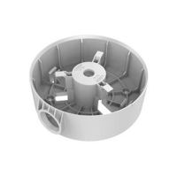 Marchio: HIKVISION. Articolo: DS-1280ZJ-PT3. Staffa di giunzione in plastica colore bianco. Dim.: ø 120 x 40 mm.