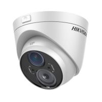 Marchio: HIKVISION. Articolo: DS-2CE56C5T-VFIT3. Telecamera Mini Dome Analogica TurboHDSensore 1/3” Progressive Scan CMOSPixel Effettivi 1305 x 1049Risoluzione 720pSensibilità 0.001 Lux @ F1.2, AGC ON 0 Lux con IRDay & Night ICRObiettivo 2.8-12 mm VarifocalVelocità Shutter 1/50s - 1/50.000 sBLC/HLC Si/NoUscite Video 1 HD-TVI, 1 CVBSPortata IR 50 m Exir Smart IROSD SiWDR DigitaleDati Up to CoaxAlimentazione 12VDC 6W maxTemperatura d'Esercizio -20°C/+ 60°C, da esterno IP66