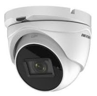 Marchio: HIKVISION. Articolo: DS-2CE56H5T-IT3Z. Telecamera Minidome Turbo HD-TVI 5MP Ottica varifocale 2.8-12mm motorizzataDi tipo Day&Night con filtro IR meccanicoWDR 120dbIn contenitore per esterno IP67Illuminatore EXIR integrato sino a 40mSensore CMOS 5MPhigh-performanceSensibilità 0.008 Lux F1.2, 0.008 Lux F1.2 con AGC attivoOttica varifocale 2.8-12mm motorizzataDigital noise reduction, Mirror, SMART IR, dati Up to Coax con HIKVISON-CCompleta di staffa regolabile su tre assiUscita video HD-TVIAlimentazione 12Vdc 9WTemperatura di esercizio da -40°C a +60°CDimensioni: 134.3 mm × 123.9 mm × 110.1 mm