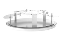 Marchio: UNIVIEW. Articolo: TR-FM152-A-IN. Incasso staffa di montaggio per le dome UniView 