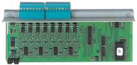 Marchio: ARITECH. Articolo: SOB708. Modulo per 8 uscite supervisionate per rete LON700. Collegamento all'interno della centrale serie FPxx su slot dedicato o contenitore serie FBxx.