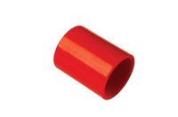 Marchio: ARITECH. Articolo: FHSD8572. Fascetta di giunzione in ABS di colore rosso per tubazione diametro 27mm. 