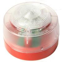 Marchio: NOTIFIER. Articolo: CWST-RR-S5 (SI 103). Lampeggiante convenzionale con LED rosso, completo di base standard. Il lampeggiante convenzionale è dotato di LED ad alte prestazioni, un’ottica avanzata e un innovativo design della lente. Queste caratteristiche permettono al dispositivo un’eccezionale copertura omnidirezionale della luce e un bassissimo impatto sui consumi di corrente, garantendo qualità, affidabilità e una lunga durata. Certificato CPR in conformità alla EN 54-23. Tensione di funzionamento: da 12 a 29Vcc. Assorbimento medio: 26mA @ 29Vcc. Materiale lente: PC. Materiale corpo: PC/ABS. Temperatura di funzionamento: da -25°C a 70°C. Umidità relativa (senza condensa): 93% ±3%.