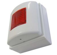 Marchio: NOTIFIER. Articolo: WL-IND (RAD39). Ripetitore ottico wireless a LED per sensori wireless . Custodia di colore bianco con LED di segnalazione rosso. Campo di funzionamento di 200m con Traslatore o Expander in spazio aperto. Fornito di doppia batteria al litio per una lunga durata. La trasmissione avviene in modo bidirezionale con frequenza da 868,15MHz a 869,85MHz a 7 canali. Dotato di LED bicolore per la visualizzazione dello stato del dispositivo e delle batterie. E' possibile programmare 2 differenti modalità di segnalazione del lampeggiante del ripetitore.